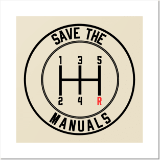 Save the manuals jdm Posters and Art